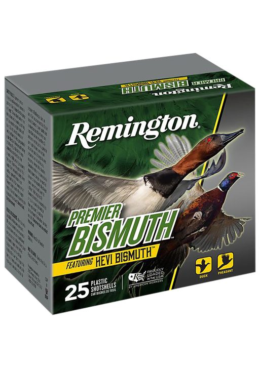 Remington Ammunition R20507 Premier Bismuth  20Gauge 3" 1 1/4oz 2Shot 25 Per Box/10 Case
