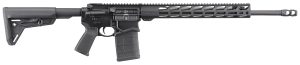 Ruger 5611 SFAR  308 Win 20+1 20" Black Threaded Barrel, Black Hardcoat Anodize Picatinny Rail Aluminum Receiver, 15" M-LOK Handguard, Magpul SL Black Synthetic Stock, Black Magpul Grip, Right Hand