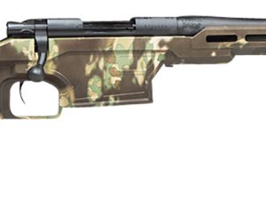 Howa HMXL350KAC M1500 Mini Excel Lite 350 Legend 3+1 16.25" Blued Heavy Threaded Barrel, Blued Drilled & Tapped M-LOK Handguard, Kratos Camo Synthetic Adj Luth-AR Stock, Black Polymer Grip, Right Hand