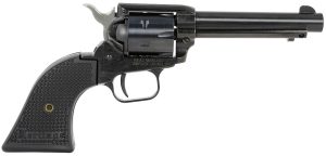 Heritage Mfg RR22B4PG Rough Rider  22 LR 6 Shot, 4.75" Black Steel Barrel, Black Cerakote Zinc Alloy Frame, Black Cerakote Cylinder, Black Polymer Grip, Hammer/Thumb Safety, Exposed Hammer