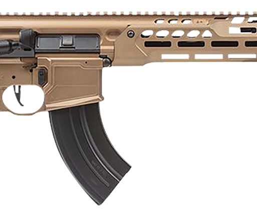 Sig Sauer RMCX762R16BLT MCX Spear LT 7.62x39mm 16" 28+1, Coyote, OEM Grip/Folding Stock, Rocksett Sig QD Suppressor Ready Flash Hider, Adj. Gas Block