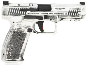 Canik HG5636ADN Mete SFT 9mm Luger 18+1(2) 4.46" Barrel, Serrated Optic Cut Slide, Polymer Frame w/Picatinny Accessory Rail & Beavertail, Speed loader and IWB/OWB Holster.