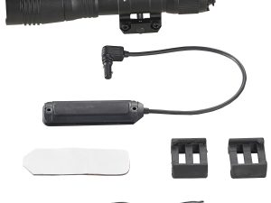 Streamlight 89009 ProTac 2.0  Black Anodized Aluminum, Rifle 250/2000 Lumens White LED, Bulb 266 Meters Beam, Picatinny Rail Mount