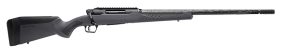Savage Arms 57901 Impulse Mountain Hunter 7mm Rem 3+1 24" Carbon Fiber Threaded Barrel, Black Aluminum Receiver w/Picatinny Rail, Gray AccuStock Synthetic Stock, Ambidextrous