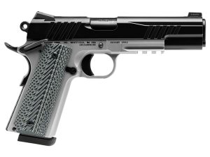 SAV 67207 1911 GOVT 45 5IN BLK/SS  BLK MELONITE 2T