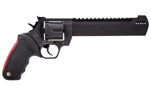 Taurus 2500101RH Raging Hunter  Large Frame 500 S&W Mag 5rd 10" Black Ported/Target Crown Barrel, Black Cylinder, Black Steel Frame, Black Rubber Grip