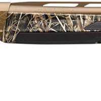 Browning 011747205 Maxus II Wicked Wing 12 Gauge 3.5" 4+1 (2.75") 26" Burnt Bronze Cerakote Barrel/Rec, Realtree Max-7 Camo Stock w/SoftFlex Cheek Pad & Overmolded Grip Panels