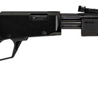 Rossi  Gallery  Pump 22 WMR 12+1 20", Black, Polished Steel Barrel/Rec, Synthetic Stock, Fiber Optic Sights