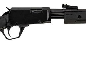 Rossi  Gallery  Pump 22 WMR 12+1 20", Black, Polished Steel Barrel/Rec, Synthetic Stock, Fiber Optic Sights