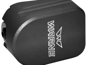 Warne 3306 Magazine Extension  Black, +3 (9mm Luger), +4 (40S&W), for S&W M&P 9/40