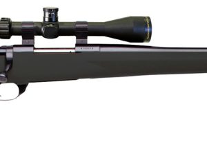 Howa HGP2270B M1500 Hogue Full Size 270 Win 5+1 22" Blued Steel Barrel, Drilled & Tapped Stainless Steel Receiver, Hogue OverMolded Black Synthetic Stock, Nikko Stirling GamePro 4-12x40mm