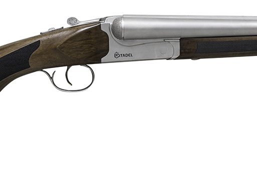 Citadel CITSBS1218NKL Coach  12 Gauge 3" 2rd 18.50" Nickel Barrel/Rec, Fixed Walnut Stock