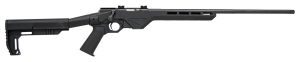 Citadel CIT22WMBLT Trakr  22 WMR 5+1 21" Blued Steel Threaded Barrel & Receiver, Lightweight Black Synthetic Stock