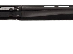 Silver Eagle Arms CAR12128BLK Carlyle  Full Size 12 Gauge Semi-Auto 3" 4+1 28" Black Cerakote Vent Rib Barrel, Black Steel Receiver, Fixed Black Synthetic Stock, Right Hand