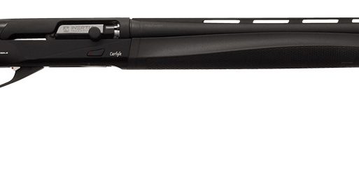 Silver Eagle Arms CAR12128BLK Carlyle  Full Size 12 Gauge Semi-Auto 3" 4+1 28" Black Cerakote Vent Rib Barrel, Black Steel Receiver, Fixed Black Synthetic Stock, Right Hand