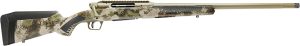 Savage Arms 58024 Impulse Big Game 308 Win 4+1 22" Threaded, Hazel Green Barrel/Rec, Woodland Camo AccuStock with AccuFit, Includes Detachable Box Mag