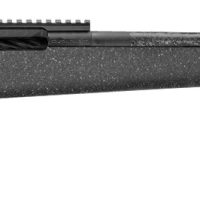 Proof Research 135105 Glacier  Full Size 7mm PRC 4+1 24" Carbon Fiber Match Grade Threaded Barrel, Black Cerakote w/Picatinny Rail Steel Receiver, Fixed PROOF Hunter Black Granite Carbon Fiber Stock