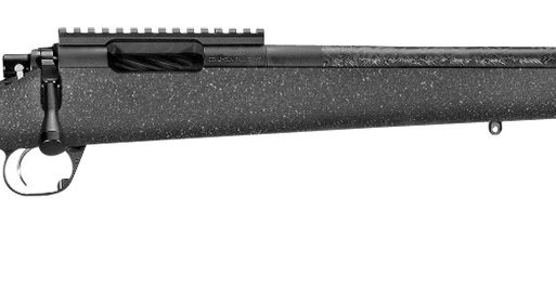 Proof Research 135105 Glacier  Full Size 7mm PRC 4+1 24" Carbon Fiber Match Grade Threaded Barrel, Black Cerakote w/Picatinny Rail Steel Receiver, Fixed PROOF Hunter Black Granite Carbon Fiber Stock