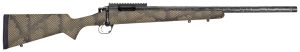Proof Research 135297 Glacier TI Full Size 7mm PRC 4+1 24" Carbon Fiber Match Grade Threaded Barrel, Black Cerakote Titanium Receivern w/Picatinny Rail, Fixed PROOF Hunter TFDE Carbon Fiber Stock