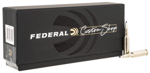 Federal FCS65CRDTA1SC Custom Rifle Ammo Custom Shop 6.5Creedmoor 130gr Terminal Ascent 20/Box