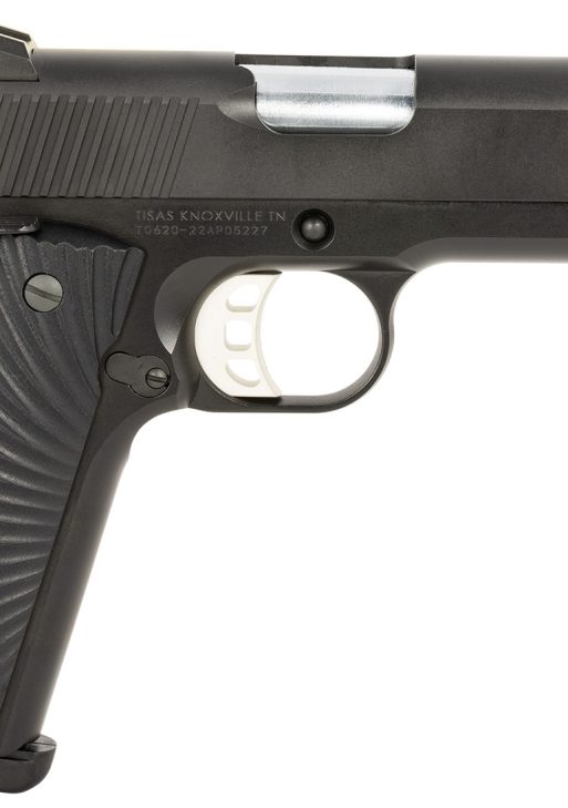 SDS Imports 10100102 1911 Devil Ray Carry 45 ACP 8+1 4.25" Stainless Steel Barrel, Black Cerakote Serrated Steel Slide, Black Cerakote Steel Frame w/Beavertail, Black Sunburst G10 Grips