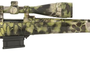Howa HKF73102KAC M1500  308 Win 5+1 24" Heavy Barrel, Full Dip Kryptek Altitude, Synthetic Stock, Nikko Stirling GamePro 4-16x44mm, Bipod Included