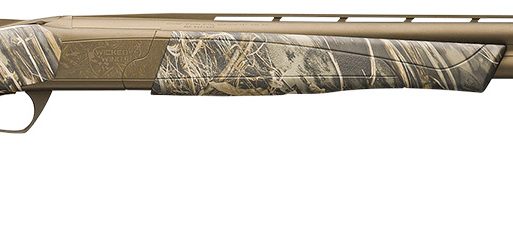 Browning 018729203 Cynergy Wicked Wing 12 Gauge 3.5" 2rd 30" Burnt Bronze Cerakote Barrel/Camo Design Receiver, Realtree Max-7 Synthetic Stock With Adjustable Comb & Textured Gripping Surface