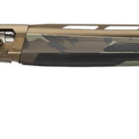 Browning 011764205 Maxus II Wicked Wing 12 Gauge 3.5" 4+1 (2.75") 26", Burnt Bronze Barrel/Rec, Woodland Camo Furniture with Rubber Overmolded Grip Panels, Fiber Optic Sight