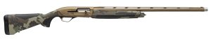 Browning 011764205 Maxus II Wicked Wing 12 Gauge 3.5" 4+1 (2.75") 26", Burnt Bronze Barrel/Rec, Woodland Camo Furniture with Rubber Overmolded Grip Panels, Fiber Optic Sight