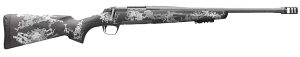 Browning 035585299 X-Bolt Pro SPR 6.8 Western 3+1 20" Steel Fluted Sporter Barrel, Carbon Gray Elite Cerakote Steel Receiver, Carbon Fiber with Black & Gray Splatter Stock, Right Hand
