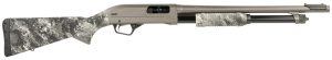 Winchester Repeating Arms 512450695 SXP Hybrid Defender 20 Gauge 3" Chamber 5+1 (2.75") 18", Gray Barrel/Rec, TrueTimber Midnight Synthetic Furniture, Fiber Optic Front