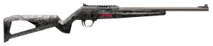 Winchester Repeating Arms 521153102 Wildcat  22 LR 10+1 18" Gray Barrel, Matte Black Rec, Skeletonized Forged Carbon Gray Synthetic Stock, Ghost Ring Sight