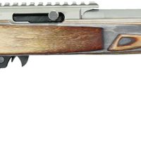 Black Rain Ordnance BRO22DSC Deluxe  Full Size 22 LR 10+1 16" Matte Stainless Threaded Steel Barrel & Aluminum w/Accessory Rail Receiver, Shady Camo Boyd's Agility Stock, Right Hand