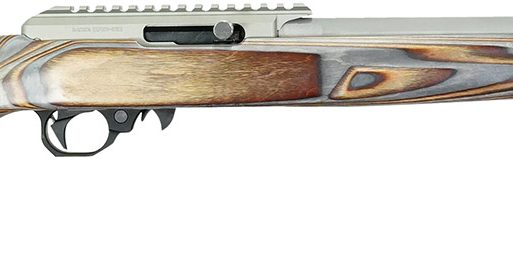 Black Rain Ordnance BRO22DSC Deluxe  Full Size 22 LR 10+1 16" Matte Stainless Threaded Steel Barrel & Aluminum w/Accessory Rail Receiver, Shady Camo Boyd's Agility Stock, Right Hand