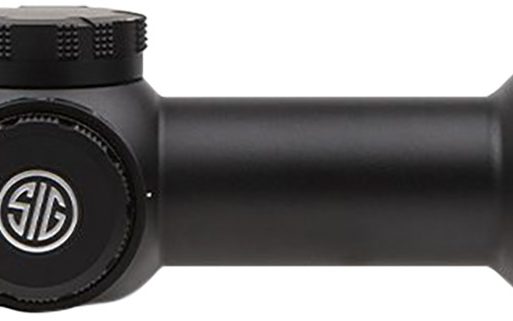 Sig Sauer Electro-Optics SOEBDX61101 Easy6 BDX Black 1-6x 24mm 30mm Tube Illuminated BDX-R2 Digital w/194 LEDs Reticle Features Ballistic Data Xchange