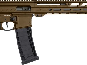 CMMG 94A8041MB Dissent MK4 9mm Luger 33+1 10.50", Midnight Bronze Rec, Picatinny Brace Adapter, 9.60" M-LOK Handguard, Left Side Charging Handle, Zeroed Linear Comp, TriggerTech Trigger