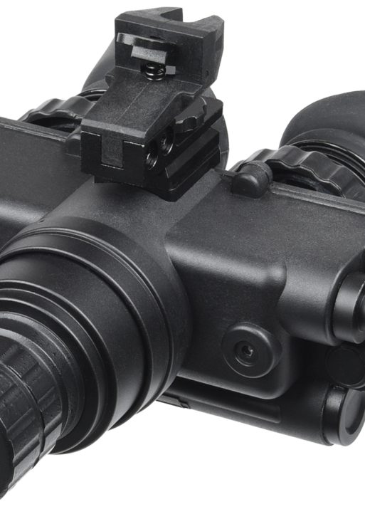 AGM Global Vision 12W7P122153211 Wolf-7 PRO NL1 Night Vision Goggles Black 1x 27mm, Generation 2+ Level 1, 45-54 lp/mm Resolution, Green Filter