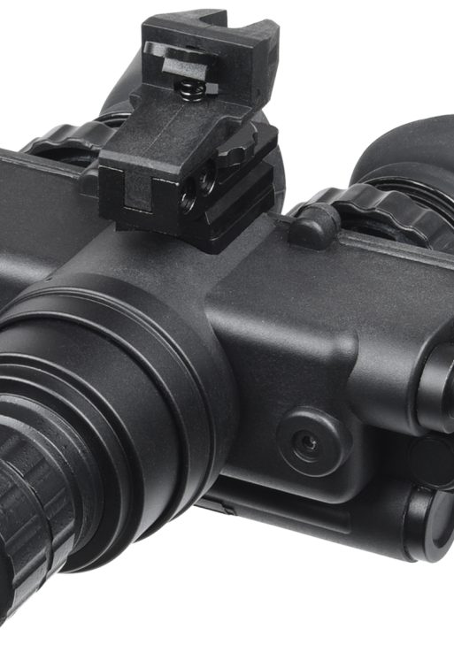 AGM Global Vision 12W7P122154211 Wolf-7 PRO NW1 Night Vision Goggles Black 1x 27mm, Generation 2+ Level 1, 45-54 lp/mm Resolution, White Filter