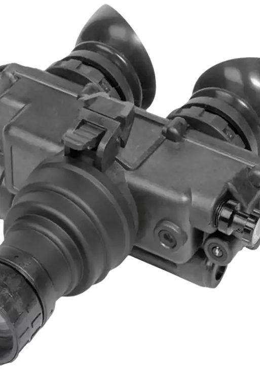 AGM Global Vision 12PV7123284111 PVS-7 3AW1 Night Vision Goggles Black 1x 27mm, Generation 3 White Phosphor Level 1, 64-72 Ip/mm Resolution White Filter