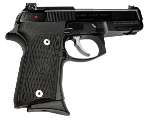 Langdon Tactical Tech LTT92CTJ Beretta 92 Elite Compact 9mm Luger 15+1 4.25" Stainless Target Crown Steel Barrel, Black Serrated Steel Slide, Black VZ G10 Grip, Optimized Trigger Bar & Trigger Job