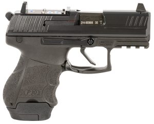 Langdon Tactical Tech LTTDP30SKFTJRDORMR HK P30SK  Compact Frame 9mm Luger 13+1 3.30" Black Steel Barrel, Black Optic Cut/Serrated Steel Slide, Black Polymer Frame w/Picatinny Rail, Black Polymer Grip