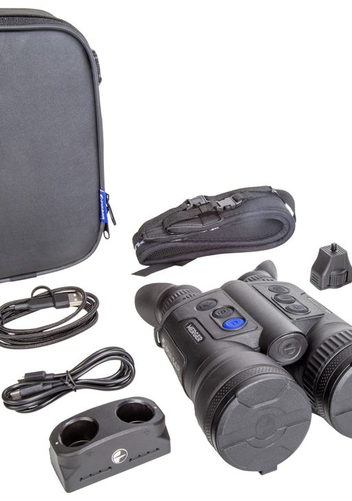 Pulsar PL77481 Merger LRF XL50 Thermal Binocular Black 2.5-20x50mm Features Laser Rangefinder