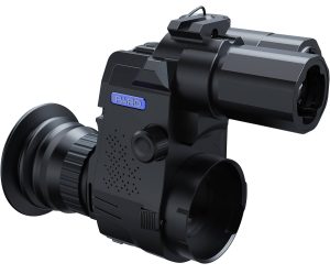 PARD NV007SP850LRF NV007S  Night Vision Clip On Black 4x 14.50mm Features Laser Rangefinder