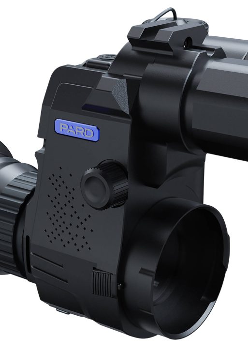PARD NV007SP850LRF NV007S  Night Vision Clip On Black 4x 14.50mm Features Laser Rangefinder