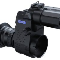 PARD NV007SP940LRF NV007S  Night Vision Clip On Black 4x 14.50mm Features Laser Rangefinder