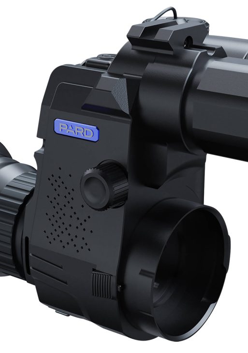 PARD NV007SP940LRF NV007S  Night Vision Clip On Black 4x 14.50mm Features Laser Rangefinder
