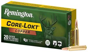 Remington Ammunition R27858 Core-Lokt Copper 300WinMag 180gr Copper Hollow Point 20 Per Box/10 Case
