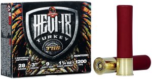 HEVI-Shot HS7289 HEVI-18 TSS Turkey 28Gauge 3" 1 1/4oz Tungsten 9Shot 5 Per Box/10 Case