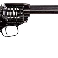 Heritage Mfg RR22B6ECSS Rough Rider Independence Day 22 LR 6 Shot 6.50" Black Oxide Barrel & Frame, Black Oxide w/Engraved US Flag Cylinder, Custom Designed US Flag w/Soldier Grips