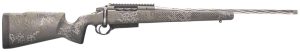 Seekins Precision 0011710155 Havak Element Full Size 308 Win 5+1 21" Stainless Fluted/Threaded Barrel, 20 MOA Rail w/Bubble Level Stainless Steel Receiver, Mountain Shadow Camo Fixed Synthetic Stock